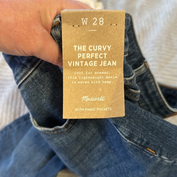NWT Madewell perfect vintage  jeans - Picture 4 of 4